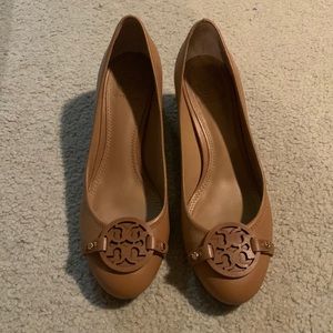 Tory Burch Miller block heel, size 7.5. Gently worn.